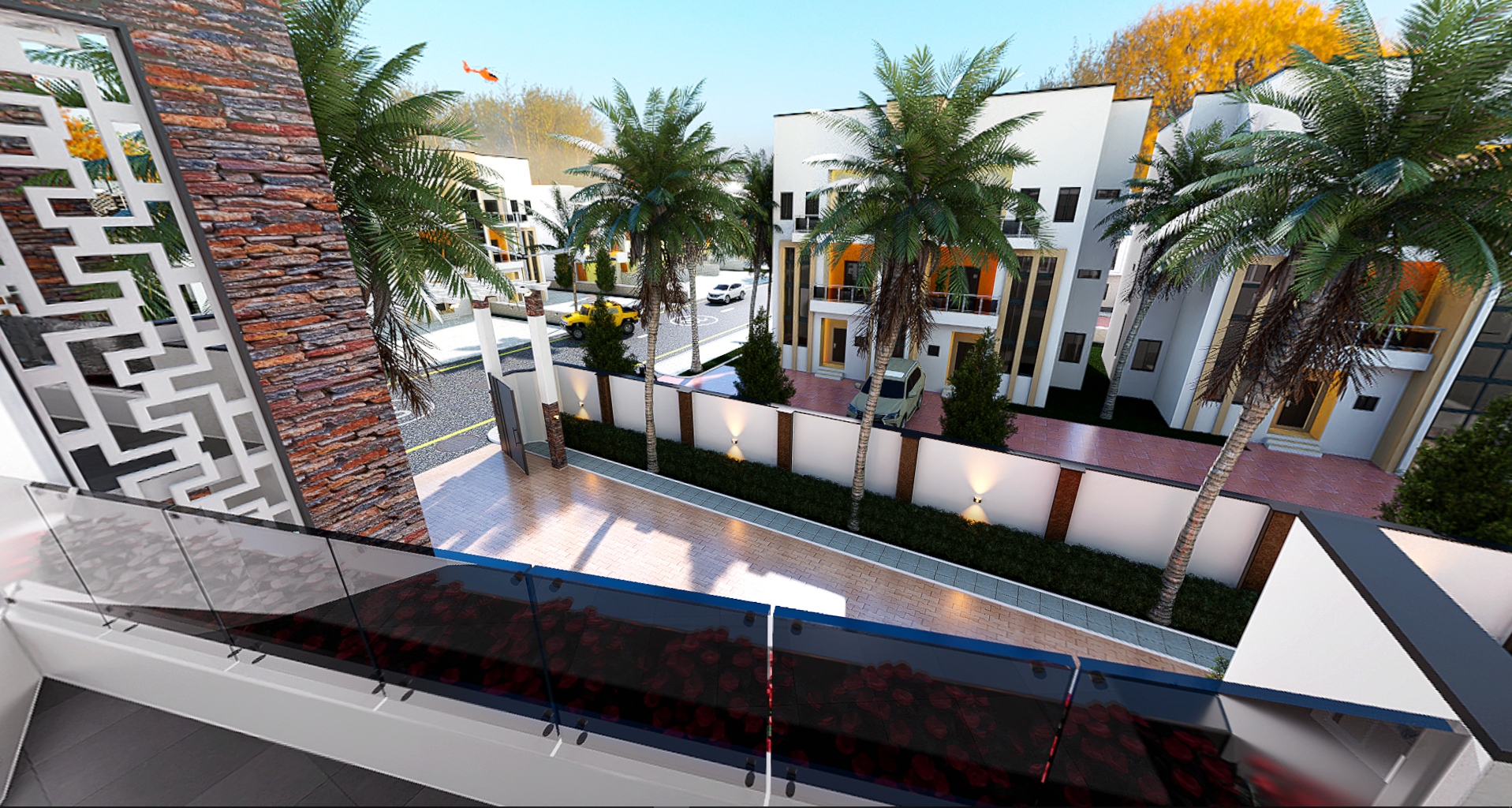 AKHCON balcony